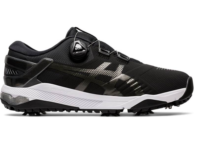 Pánské Golfové Boty Asics GEL-COURSE Duo BOA Černé 67480OLQZ